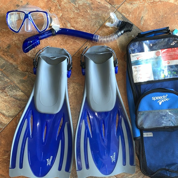 Speedo Other - Speedo vintage dive unisex snorkeling set